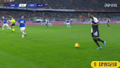 半场-桑普多利亚1-2尤文,迪巴拉,c罗破门