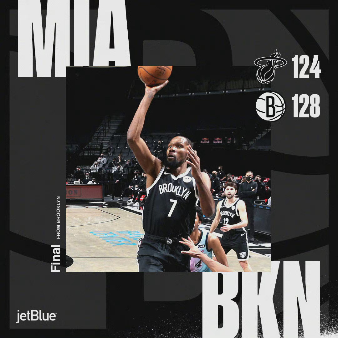 里程碑!杜兰特复出篮网止连败,生涯总得分升至NBA前史第27位!