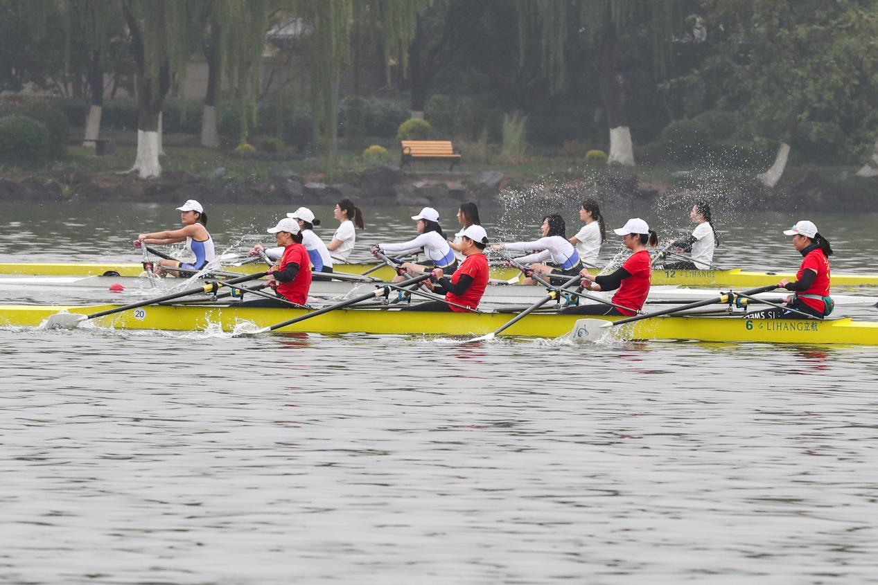 中国赛艇大师系列赛浙江绍兴·柯桥站收桨