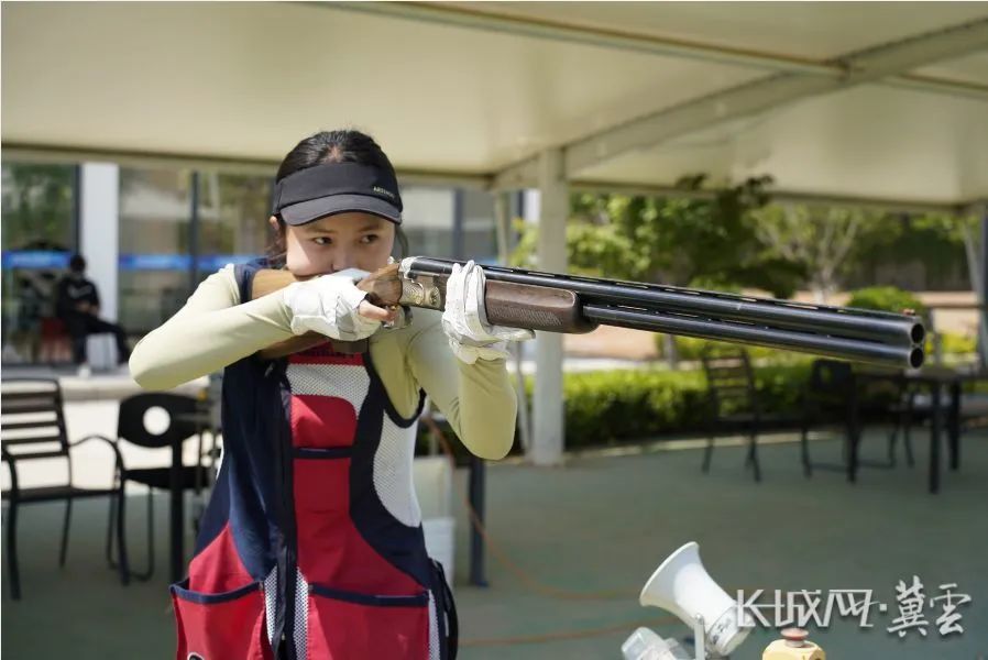 【省运会动态】省运会青少年组射击飞碟比赛激战正酣