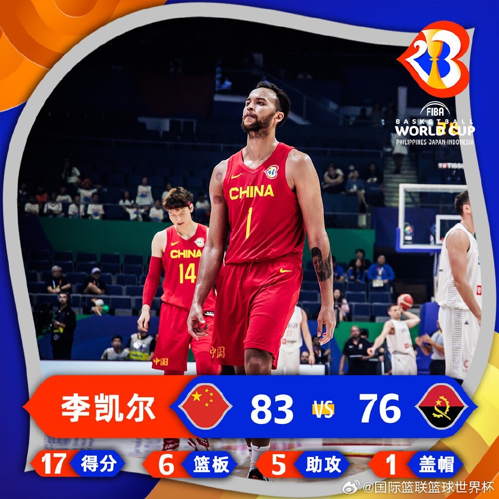 李凯尔：为家乡出战FIBA比赛是圆梦，我们将战斗到最后