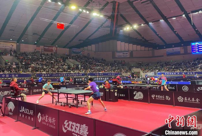 2023年全国乒乓球锦标赛决赛开幕 古城扬州刮“乒乓旋风”