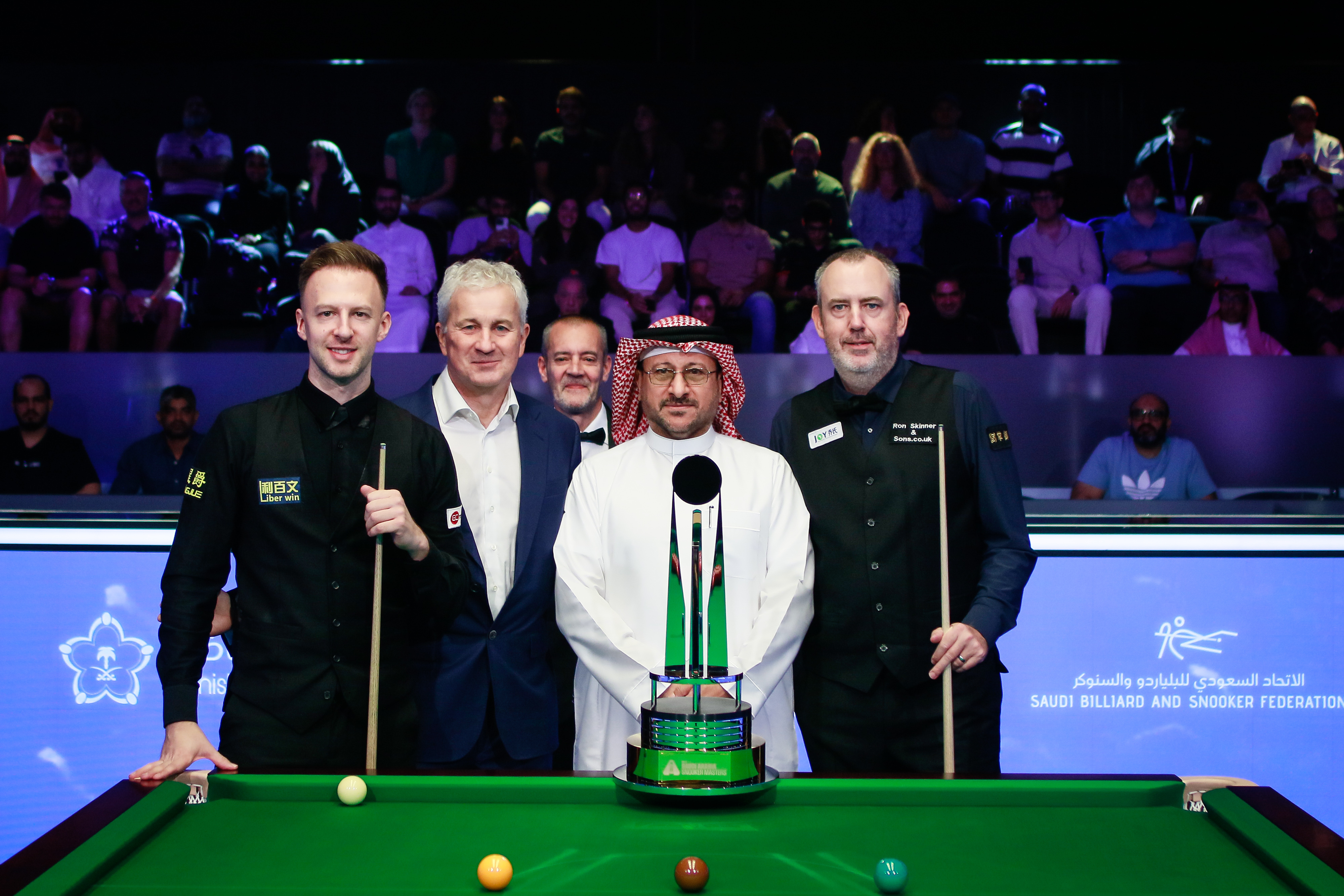 2024沙特大师赛决赛赛前合影