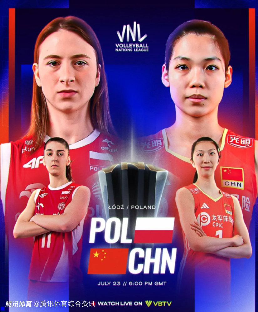 近两战交锋0胜2负！世界女排联赛总决赛1/4决赛：中国队欲复仇波兰队
