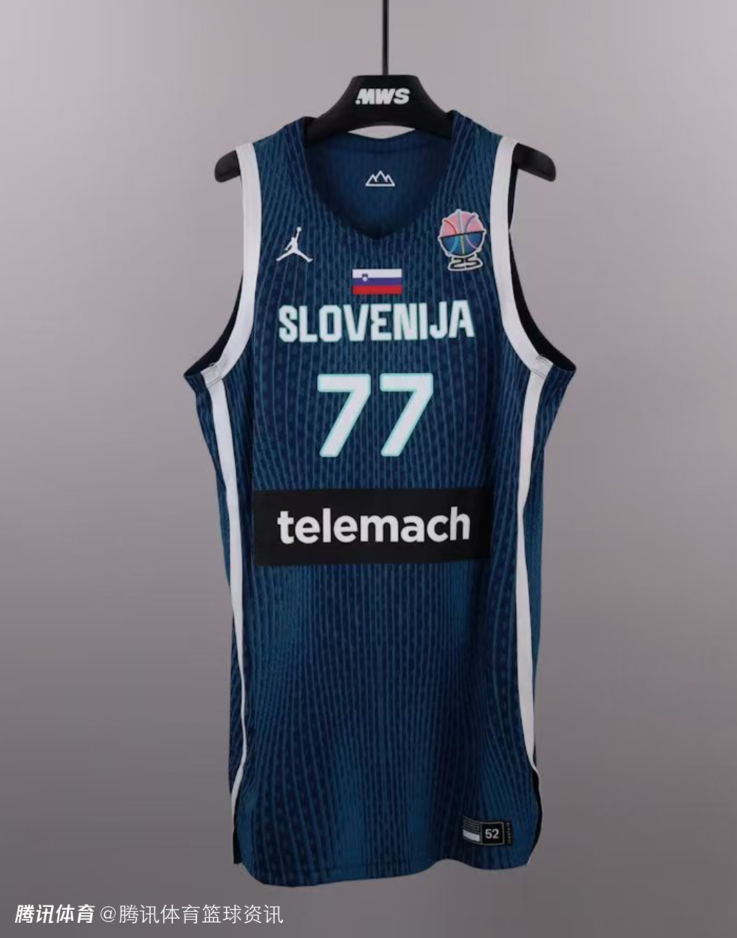 东契奇欧洲杯亲穿+签名球衣正在拍卖目前最高出价为2.7万人民币