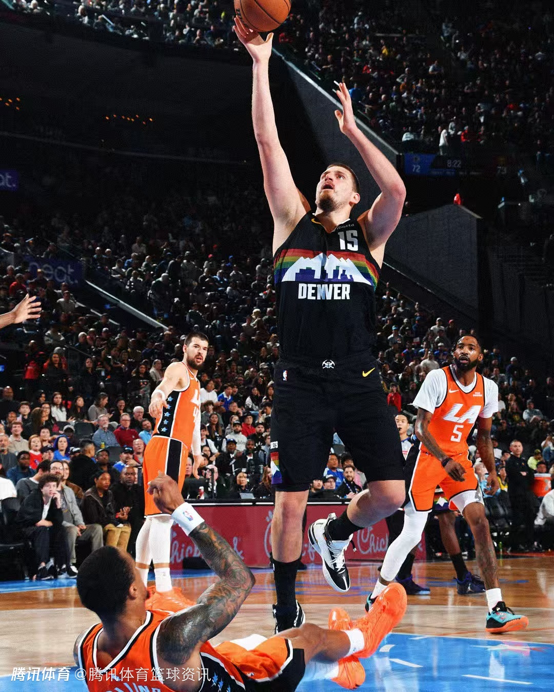 约基奇：55分入账感觉打得挺顺每次赢球时我都能拿到不少分