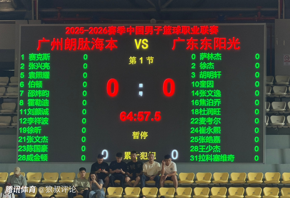 广东vs广州G2大名单：焦泊乔复出领衔 奎因麦考尔四外援齐上阵