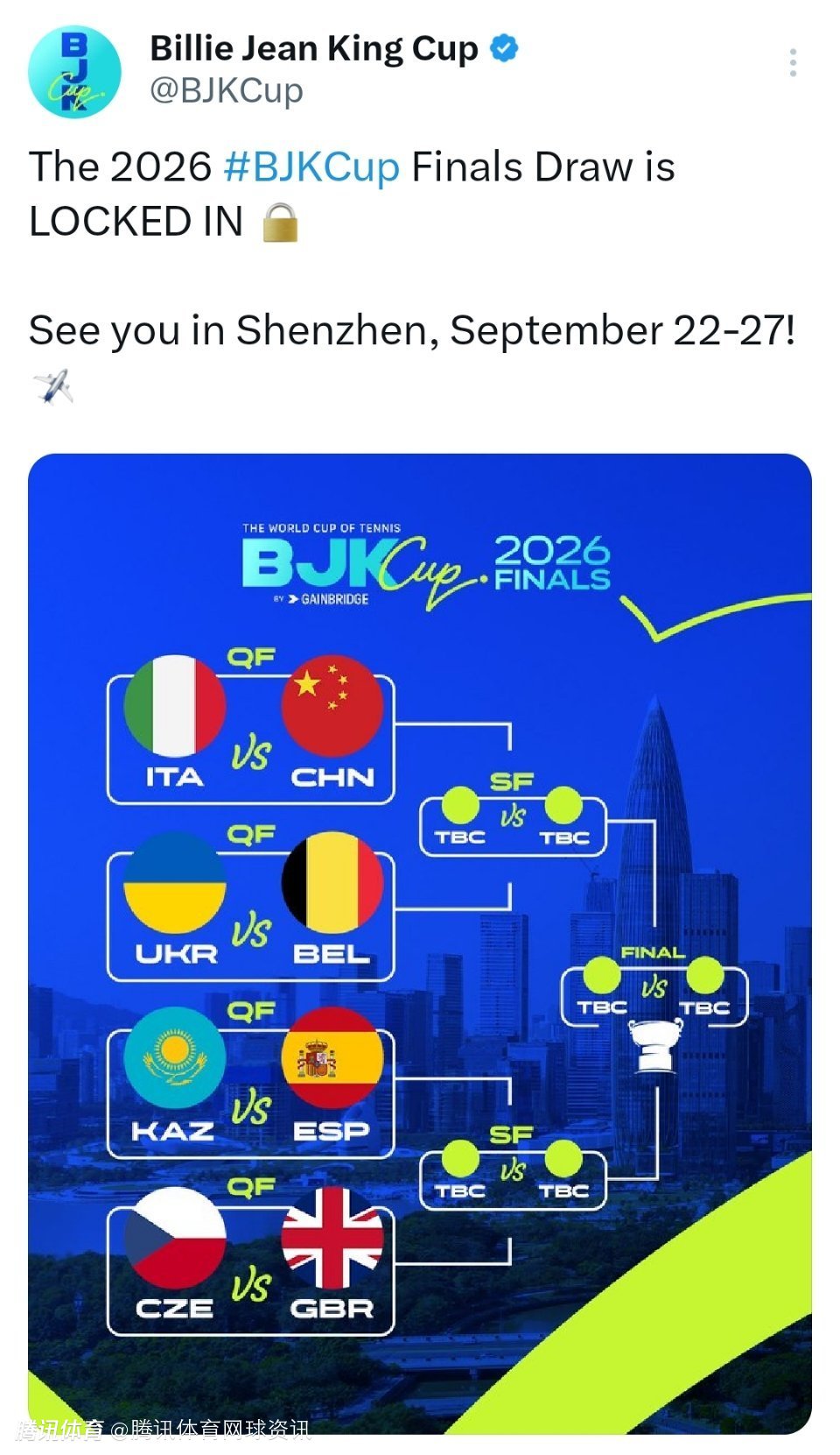 2026比利简金杯总决赛对阵出炉 中国队连续两年遭遇劲敌意大利