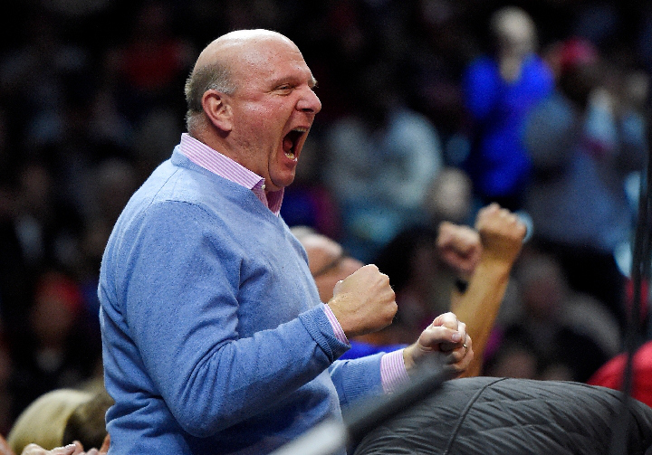 2014年巨资收购洛杉矶快船队,如今6年过去,鲍尔默赚了多少?