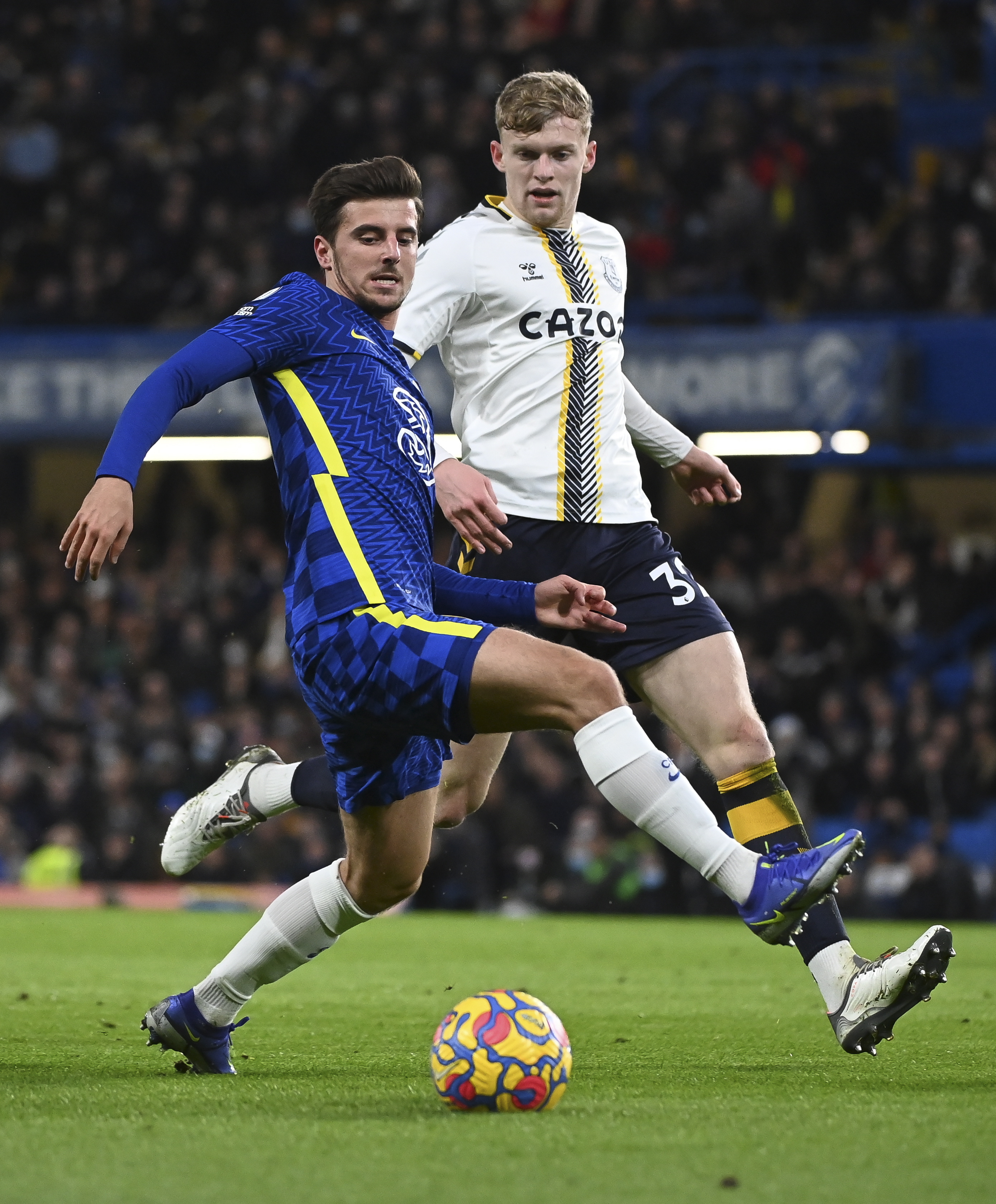 (外代二线)足球——英超联赛:切尔西战平埃弗顿