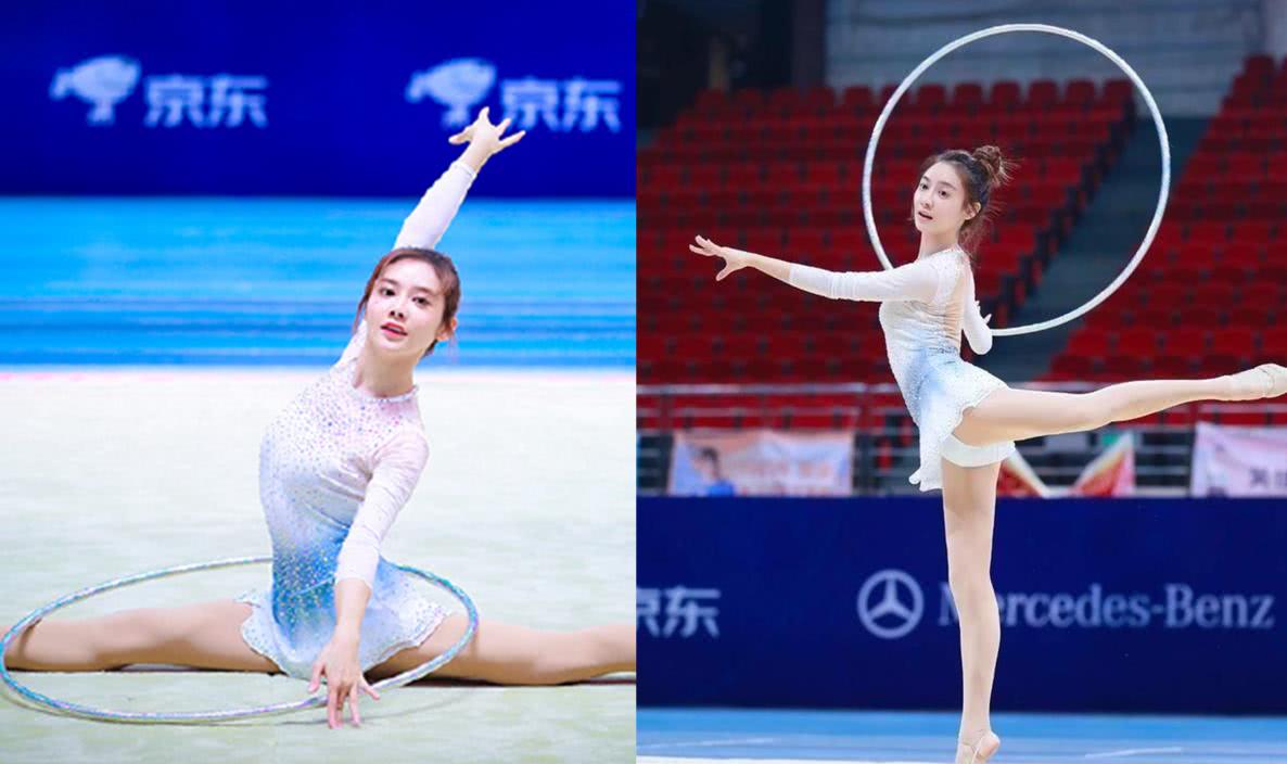 掀球衣走红的nba女主播美娜秀一字马富二代前男友回心转意