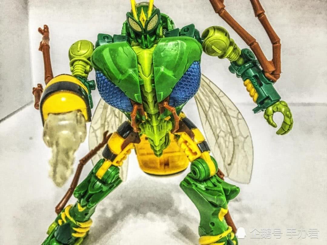 原始兽搞笑担当猛兽侠黄蜂勇士手办他到底怎样返回电子星的