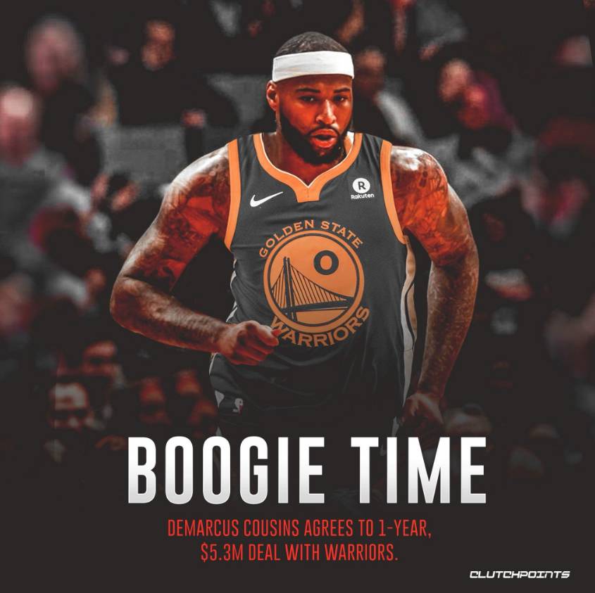 消息人士谈考辛斯加盟勇士原因:他想赢球 企鹅体育新闻