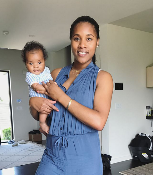 北京时间5月17日讯雷霆球员拉塞尔-威斯布鲁克的妻子nina今天在i