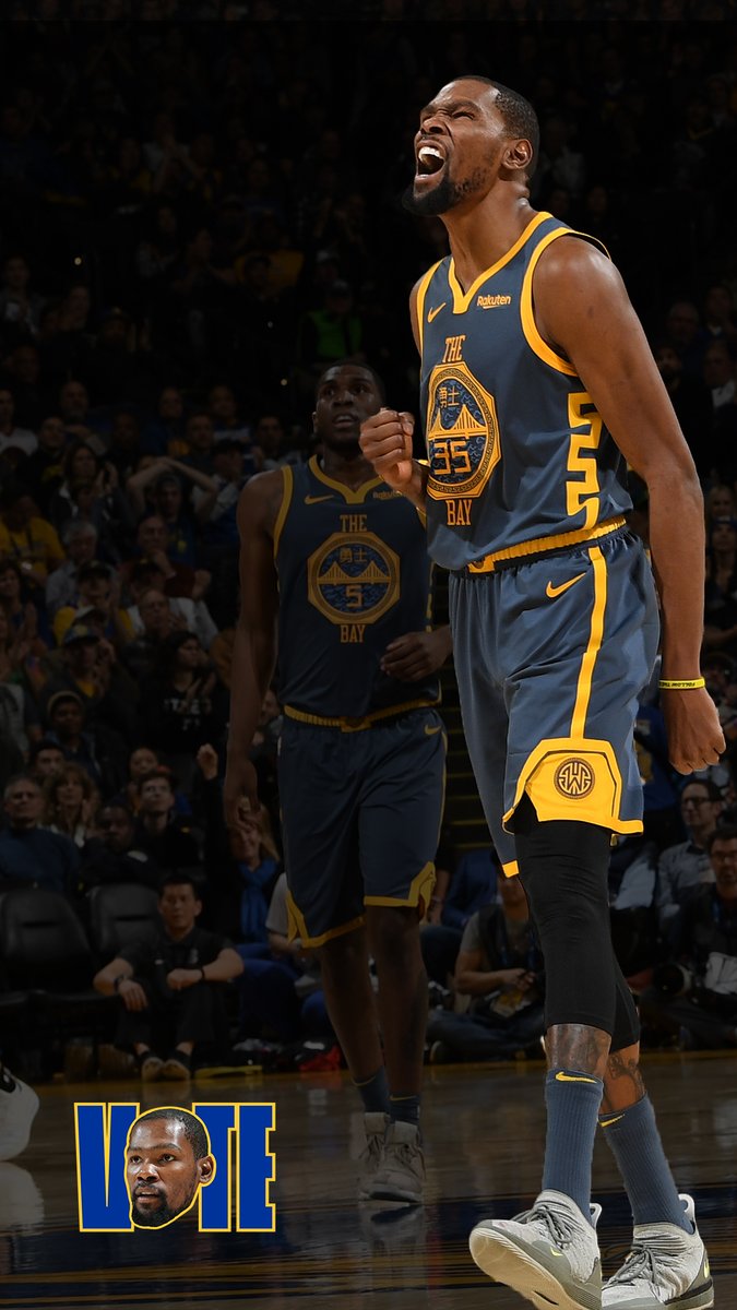 勇士发布斯蒂芬-库里和凯文-杜兰特官方壁纸