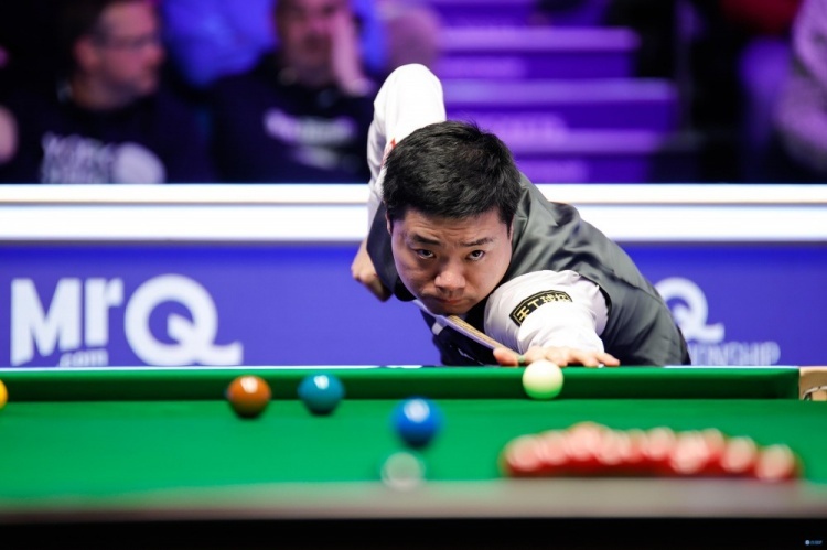 手感无敌玉山斯诺克世界公开赛丁俊晖力克墨菲晋级8强