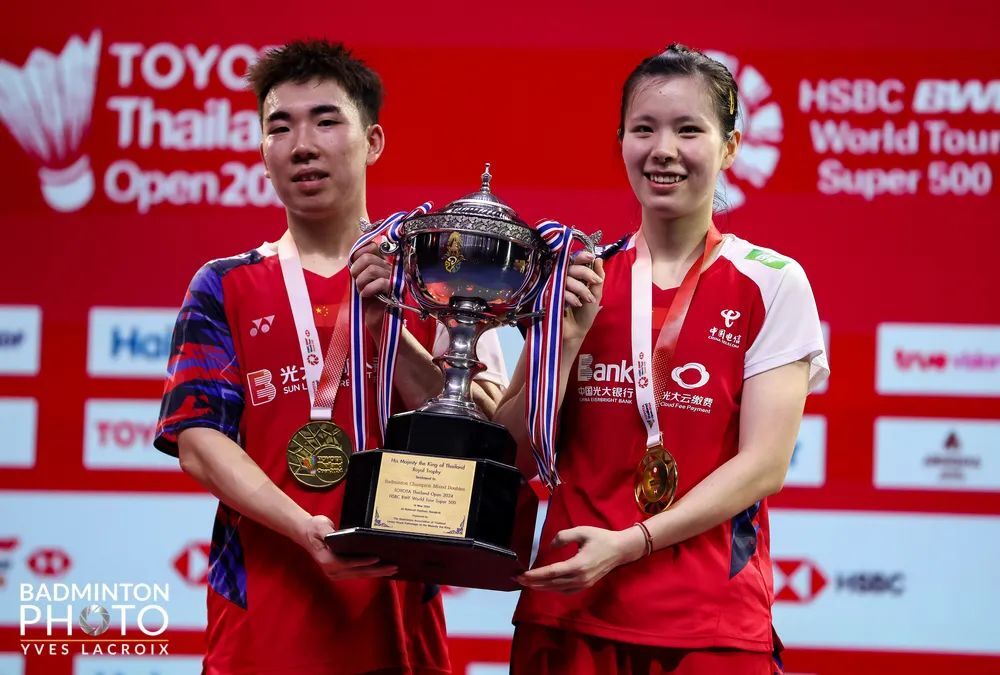 泰国公开赛国羽获1金2银,郭新娃/陈芳卉首次参赛就夺冠
