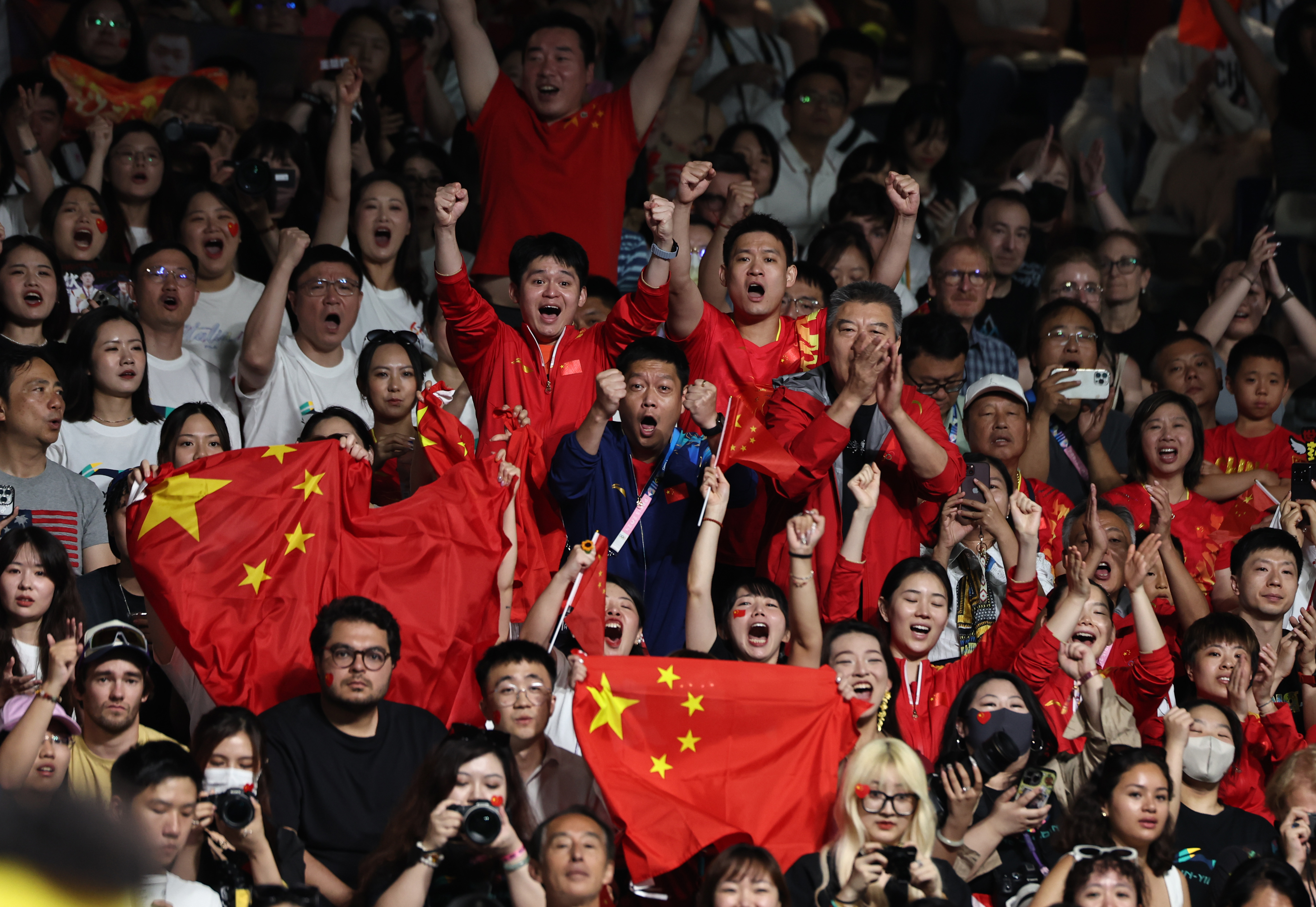 巴黎奥运会丨乒乓球——混双决赛赛况