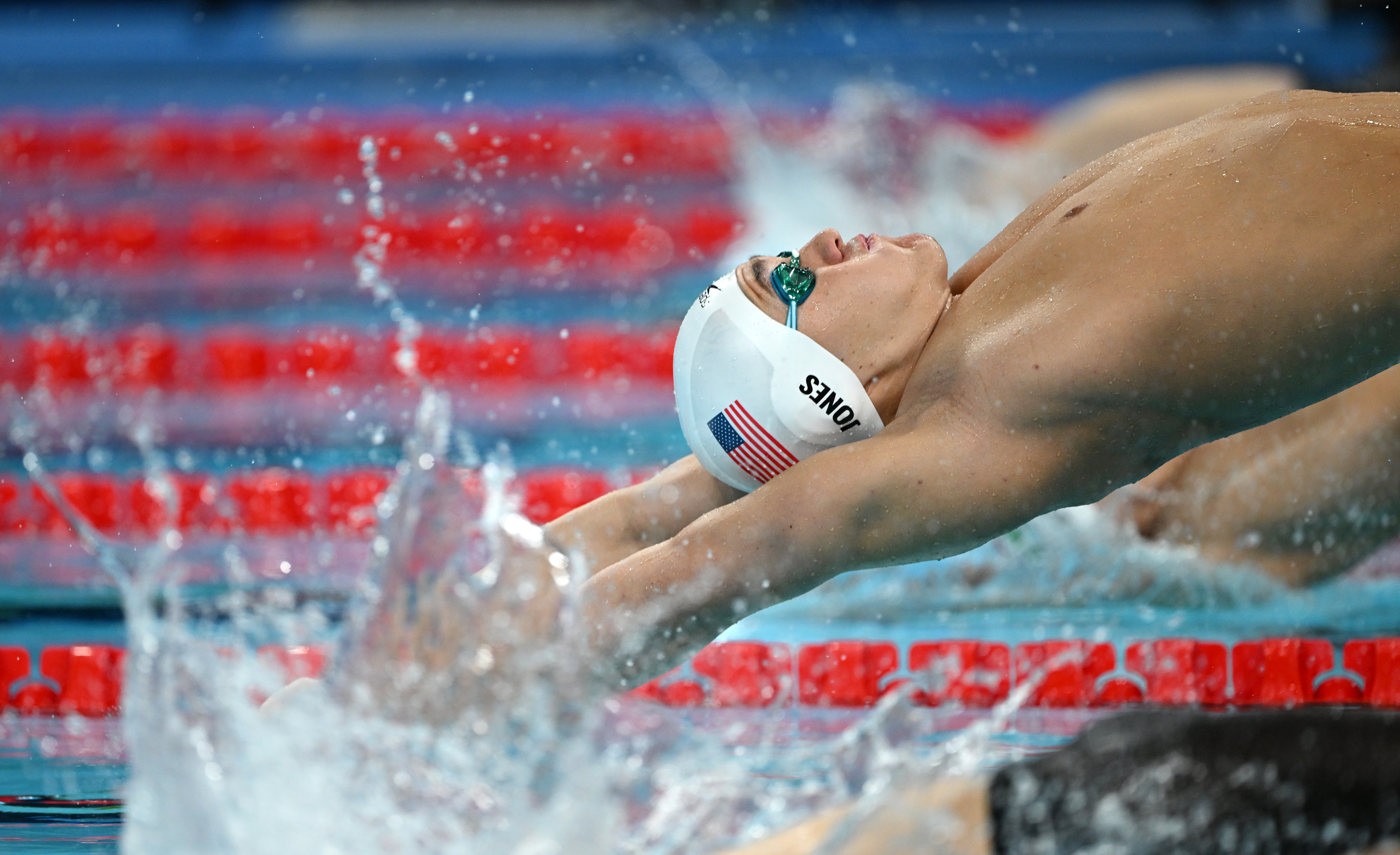 巴黎奥运会|游泳——男子200米仰泳预赛赛况