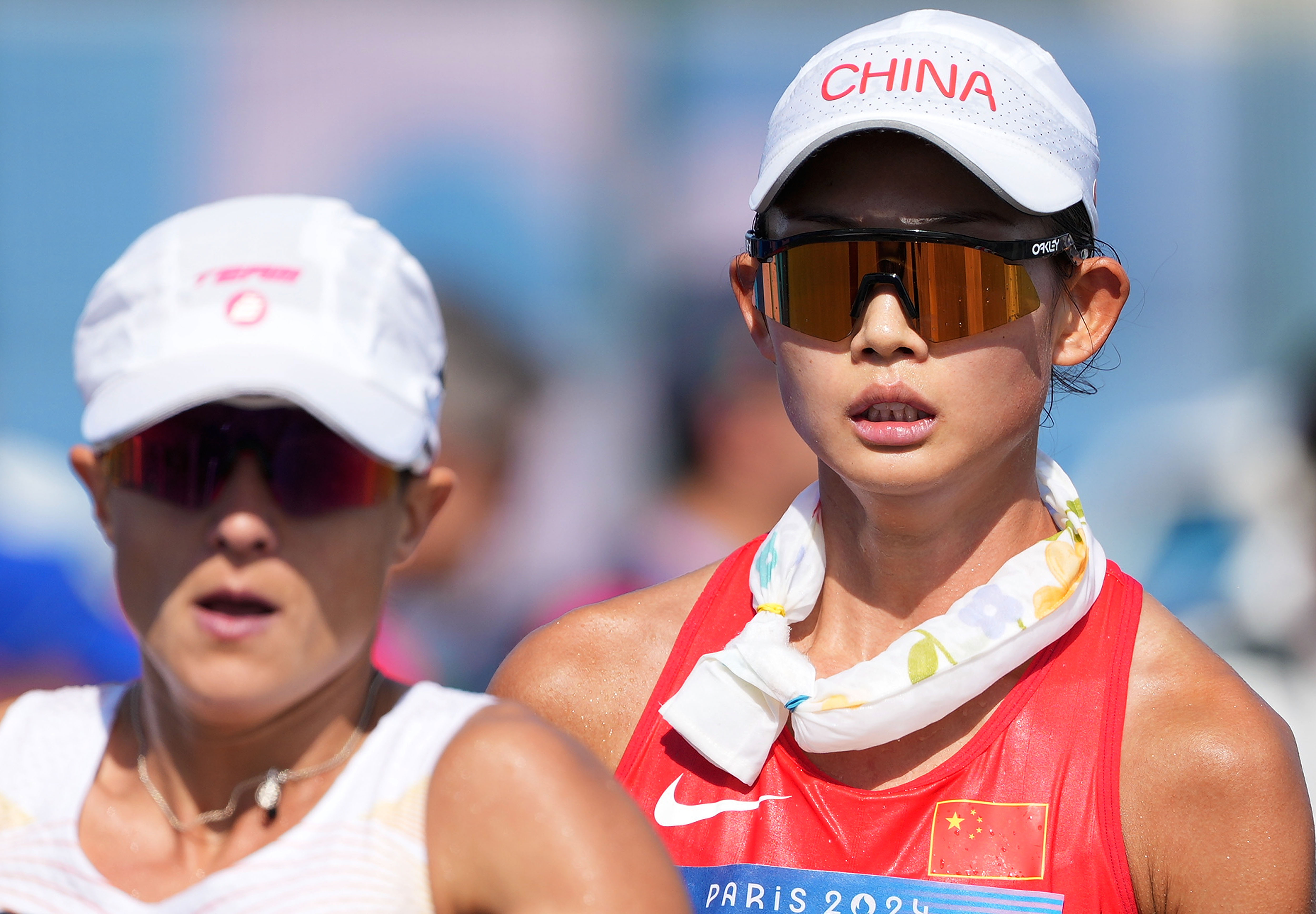 巴黎奥运会丨田径——女子20公里竞走赛况(5)