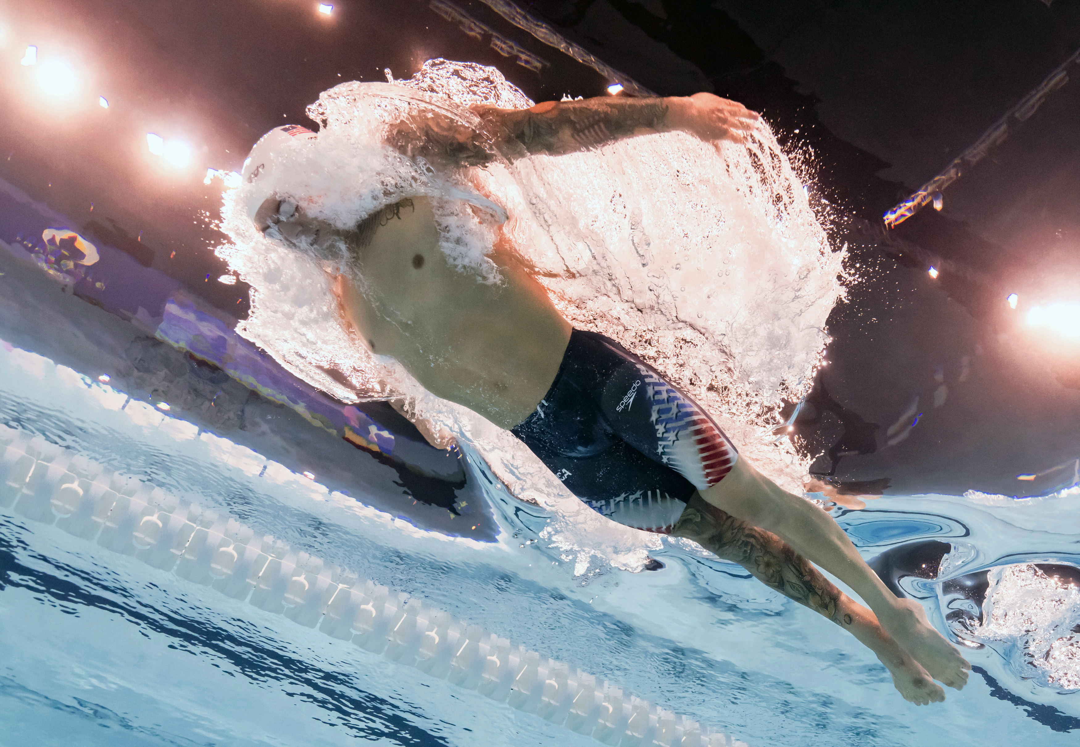 巴黎奥运会|游泳——男子100米蝶泳预赛赛况