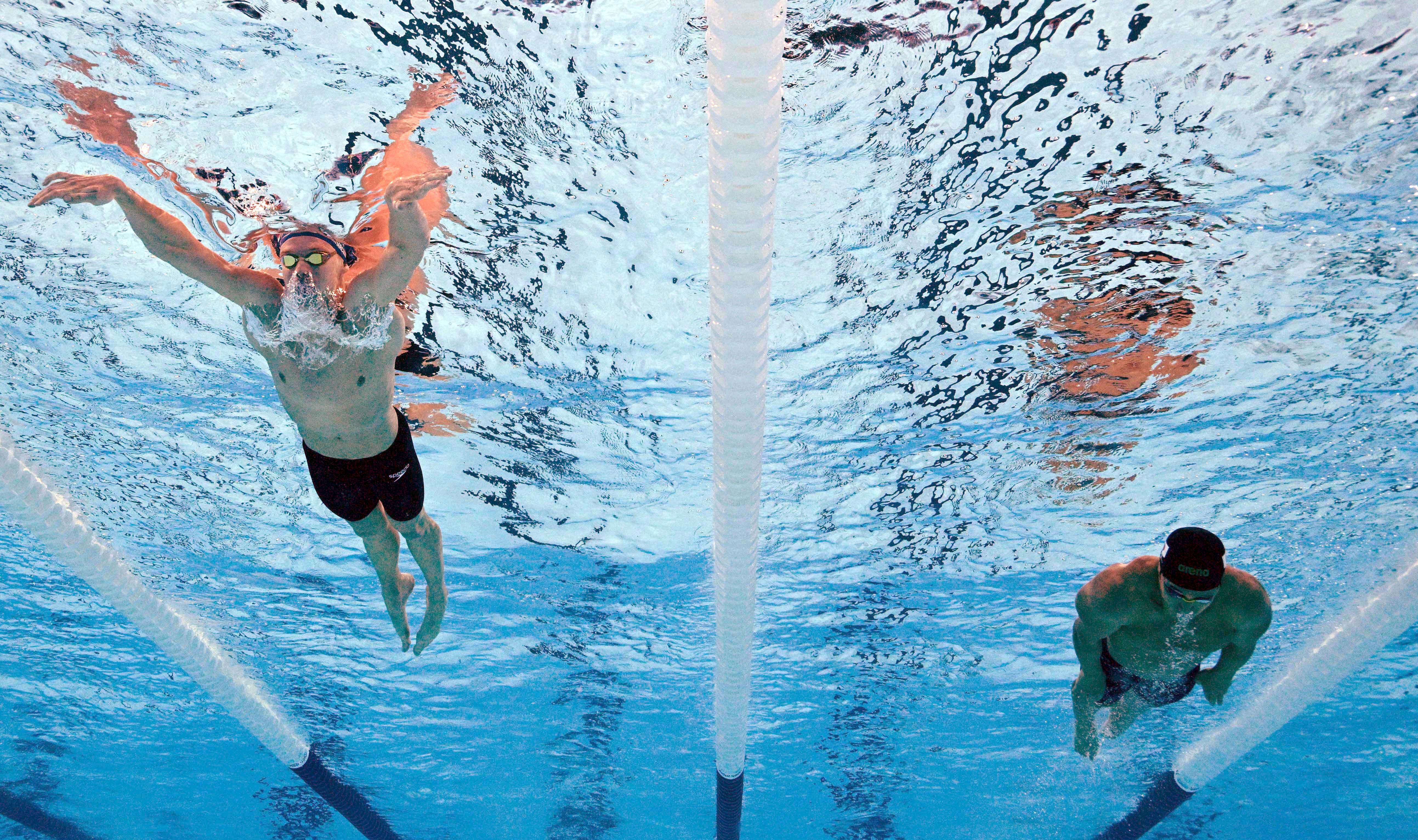 巴黎奥运会|游泳——男子200米个人混合泳半决赛赛况