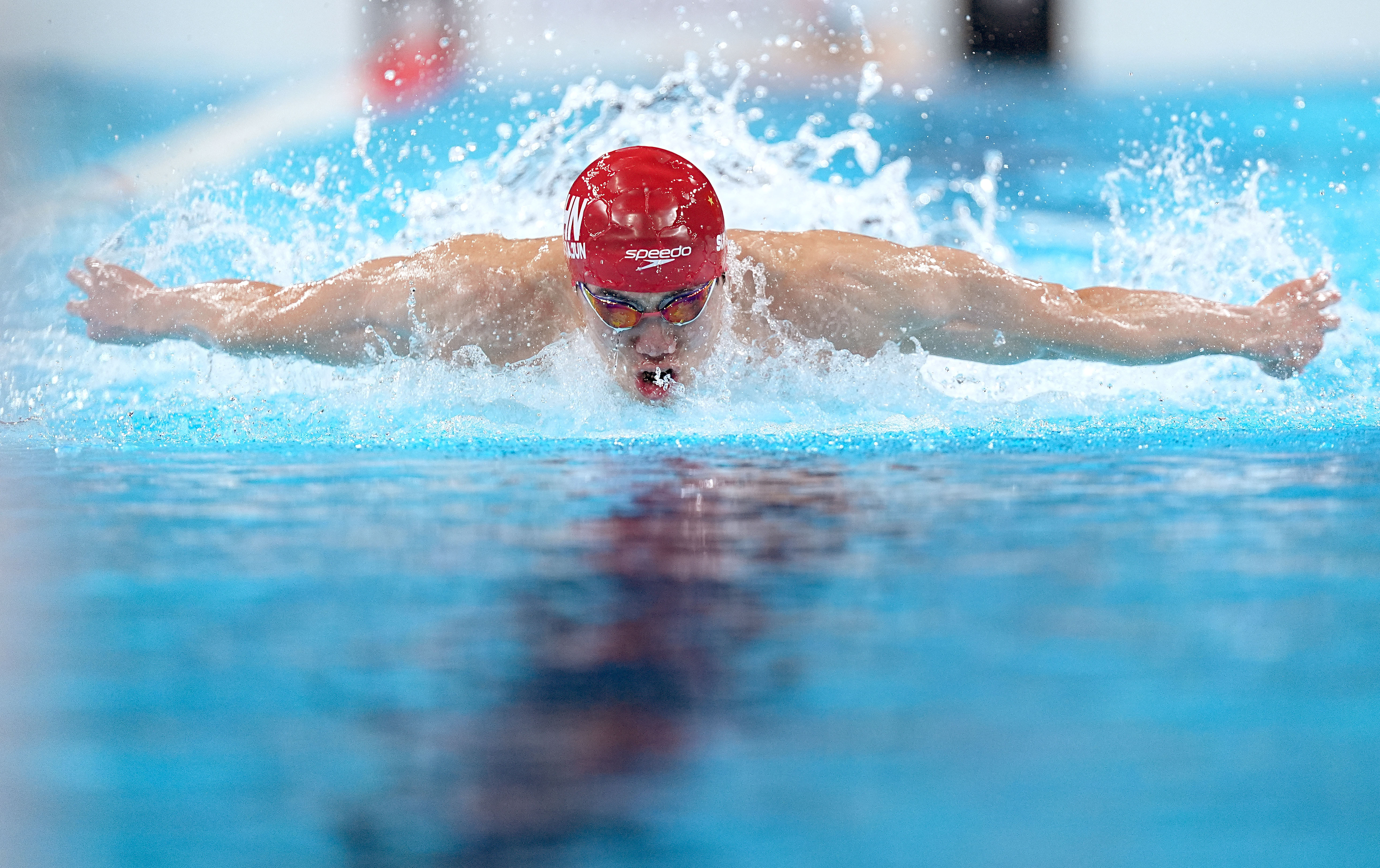 巴黎奥运会丨游泳——中国队获男子4x100米混合泳接力金牌(3)