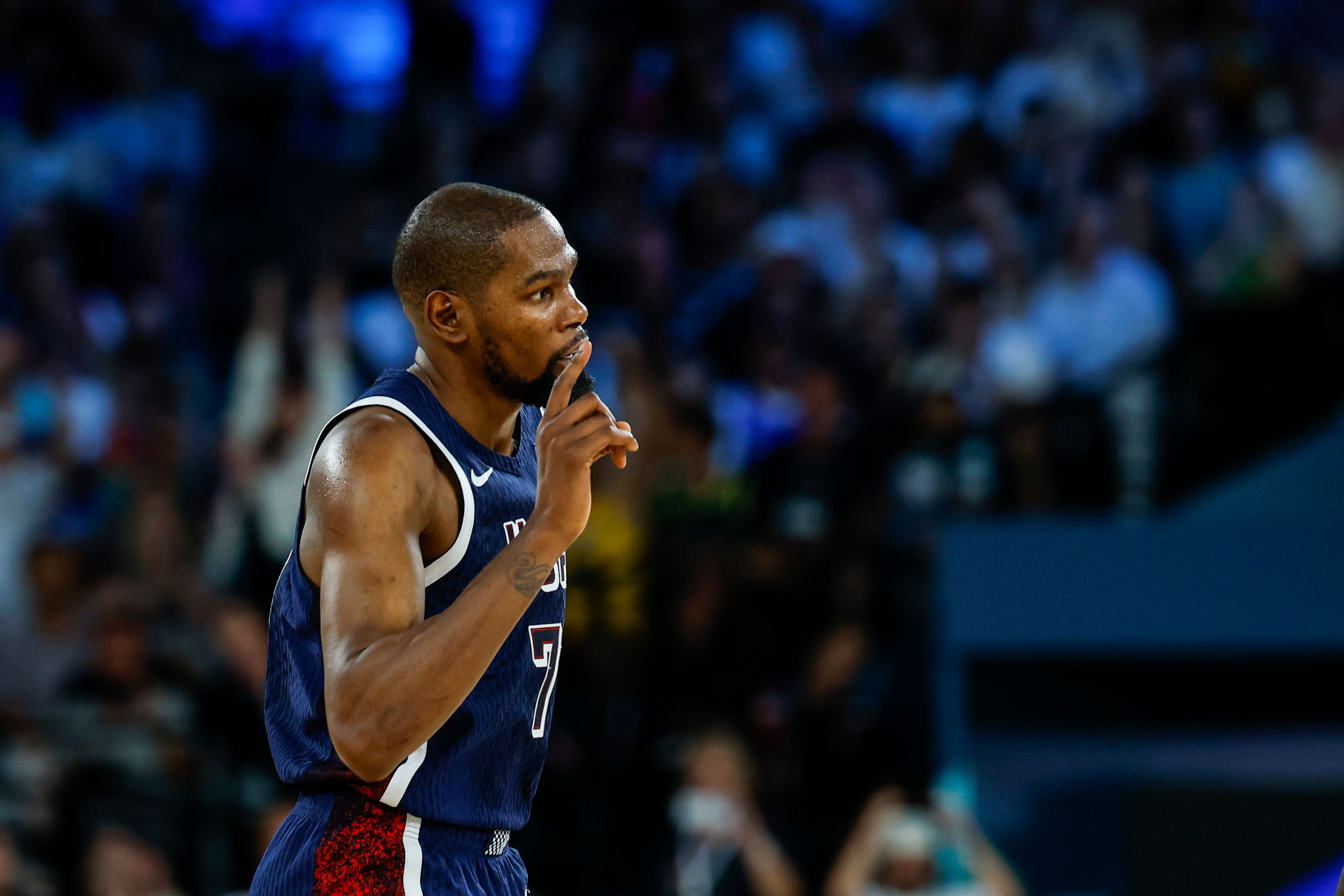 fiba大杀器杜兰特5届世界大赛全夺金 决赛场均26.4分&2次30