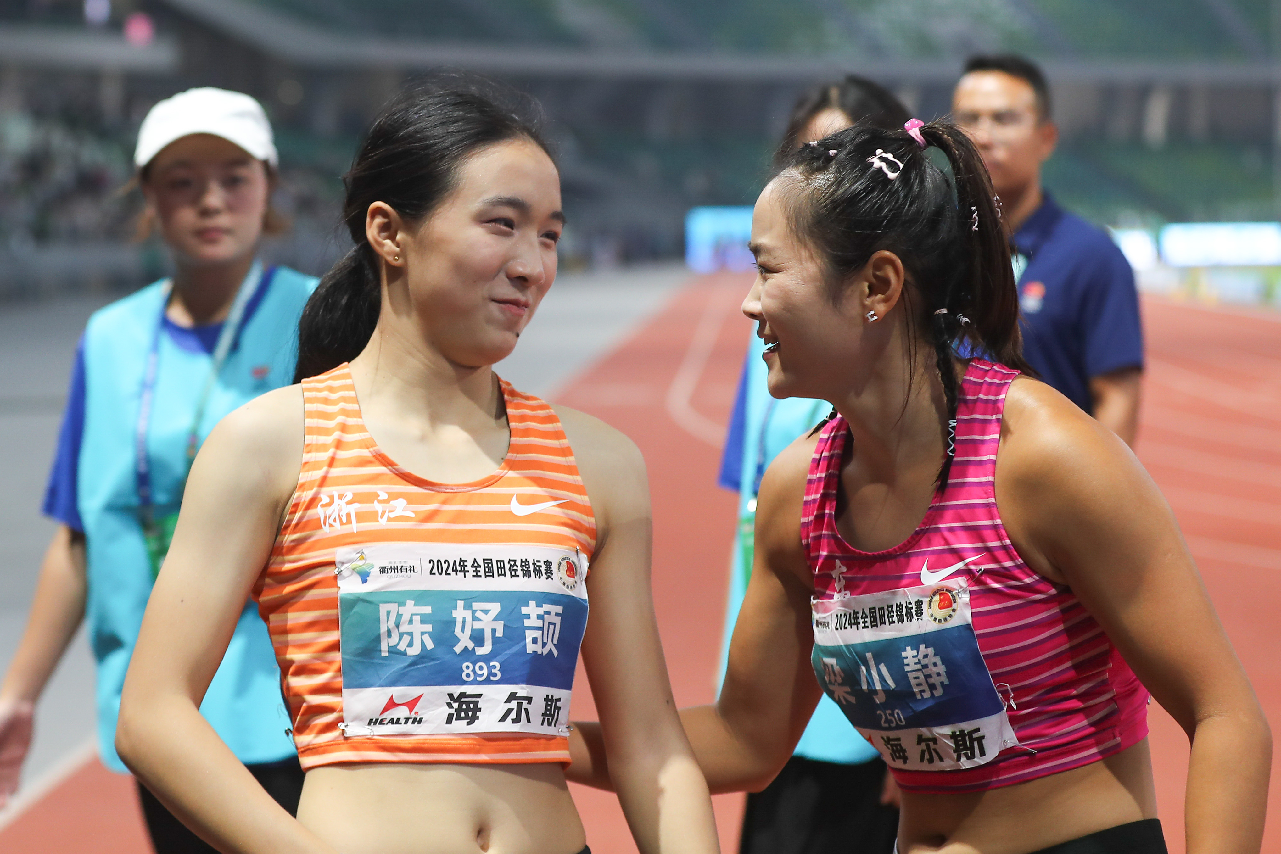 田径——全国锦标赛:梁小静夺得女子100米决赛冠军