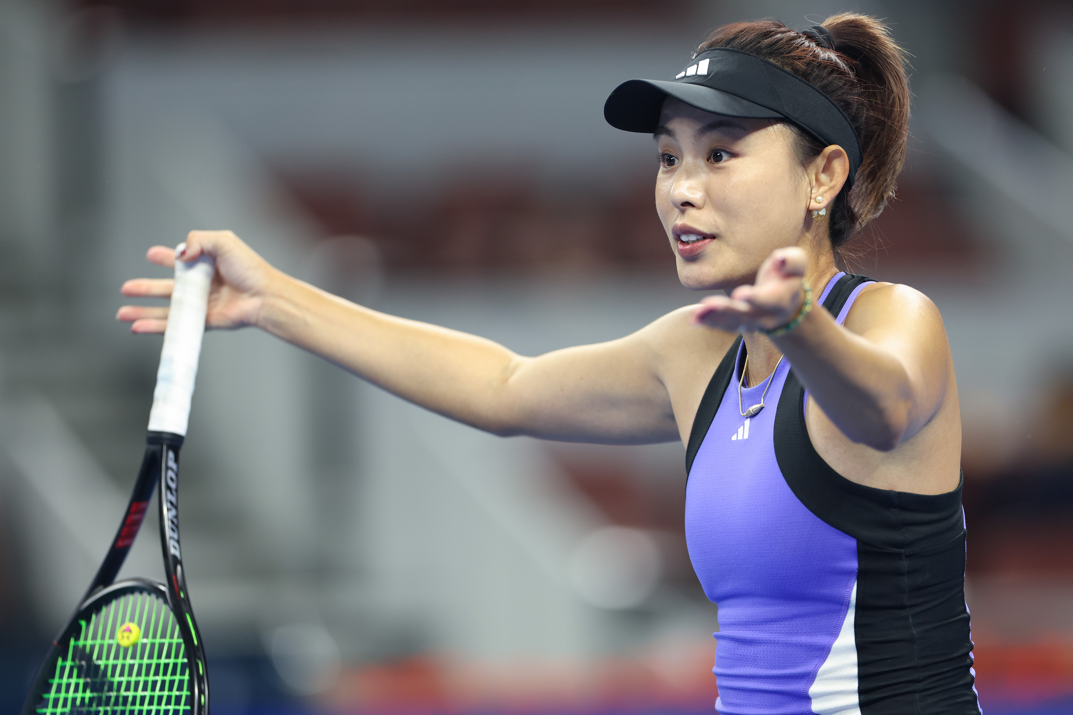 中国网球公开赛:王蔷止步女单首轮